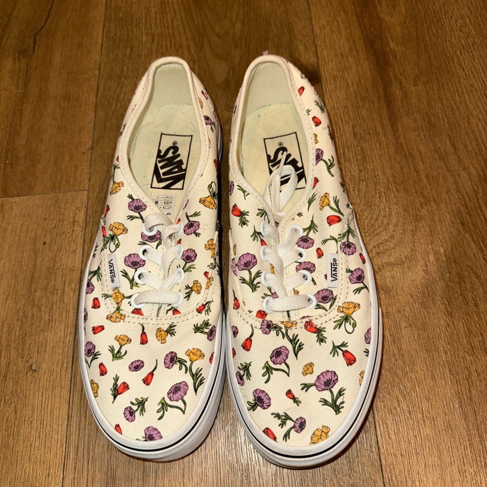 Floral vans
